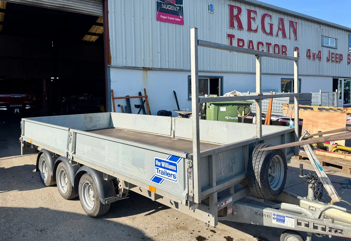 Ifor Williams 14x6 Flat Bed Trailer - Image 1