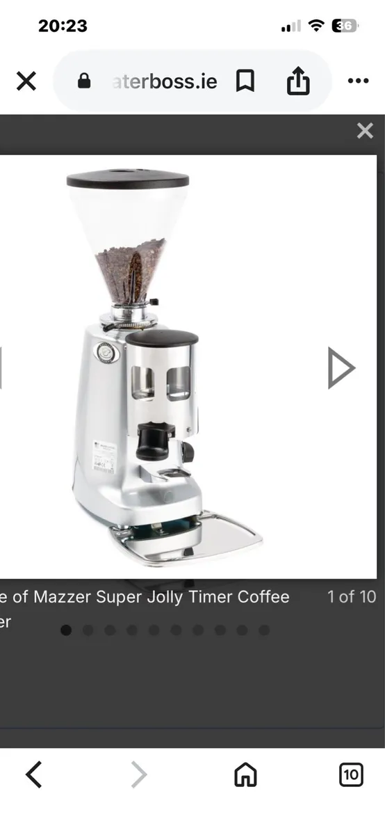 Elektra sixties coffee machine and Mazzer grinder - Image 2
