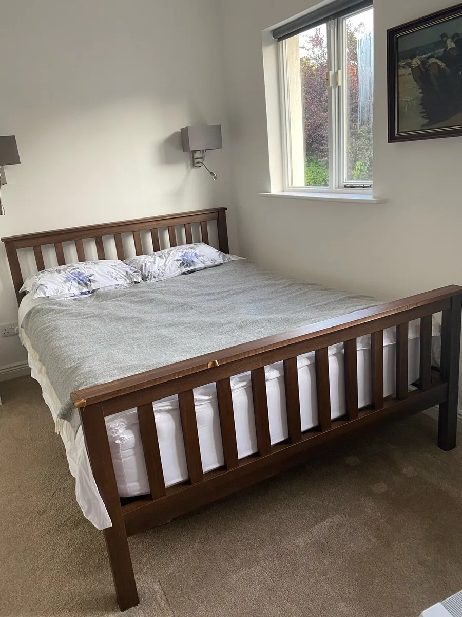 Bed Frame & Mattress - Free to take away - Image 1