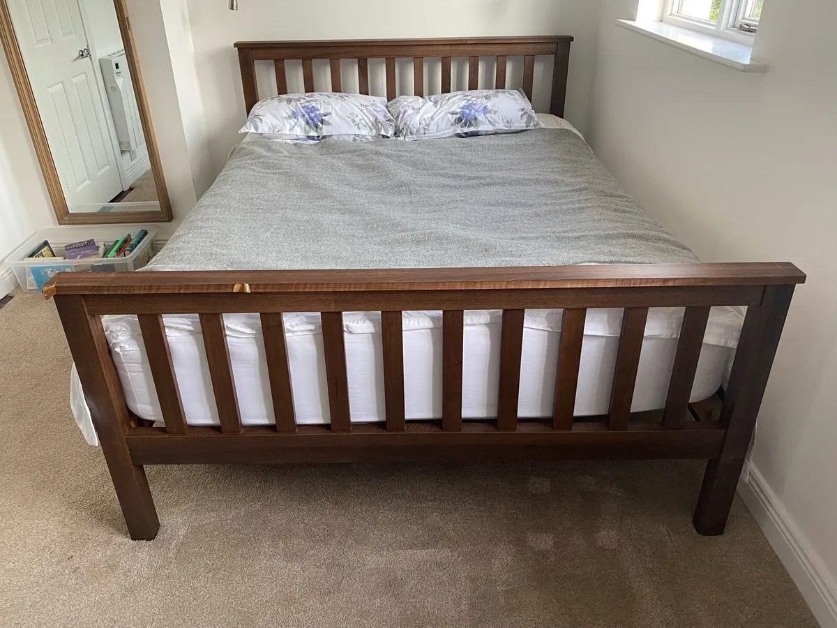 Bed Frame & Mattress - Free to take away - Image 2