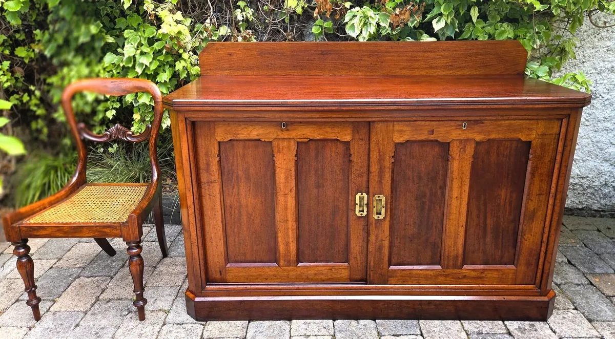 Victorian Mahogany Cabinet- Circa 1890 - Image 1