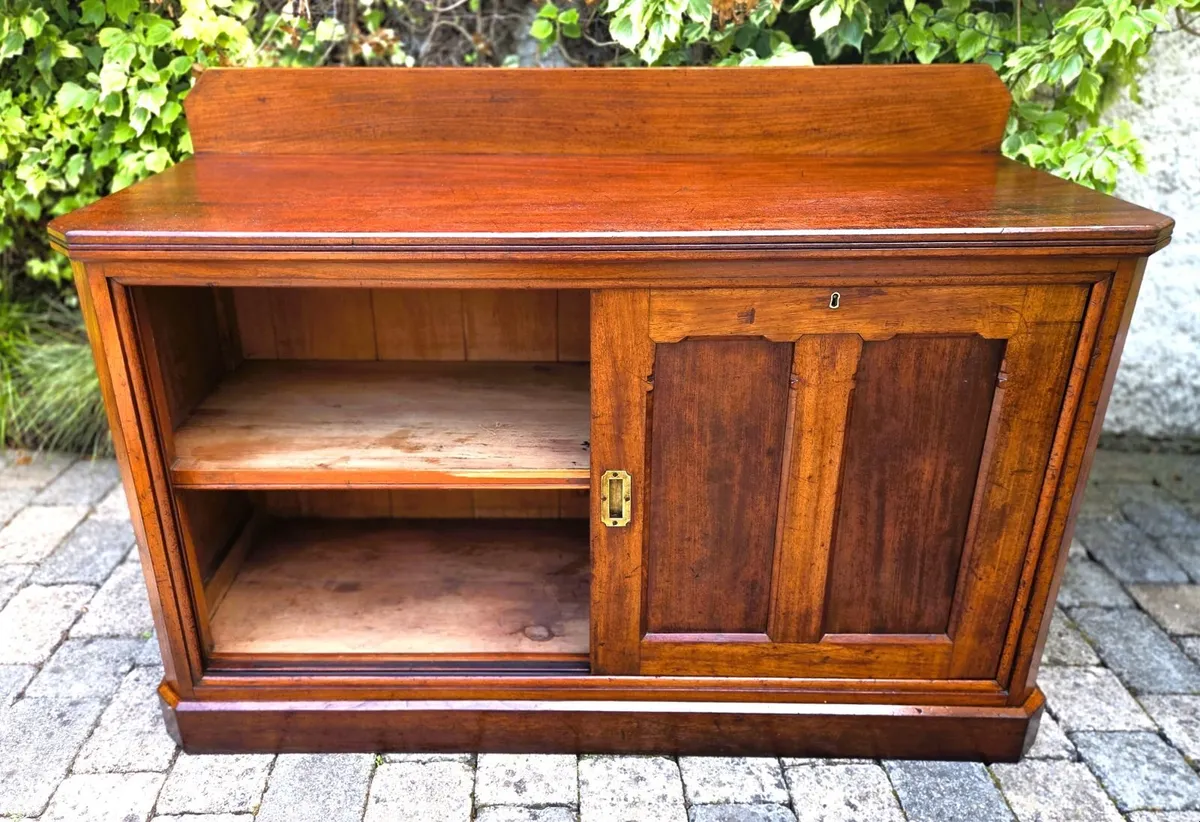 Victorian Mahogany Cabinet- Circa 1890 - Image 3