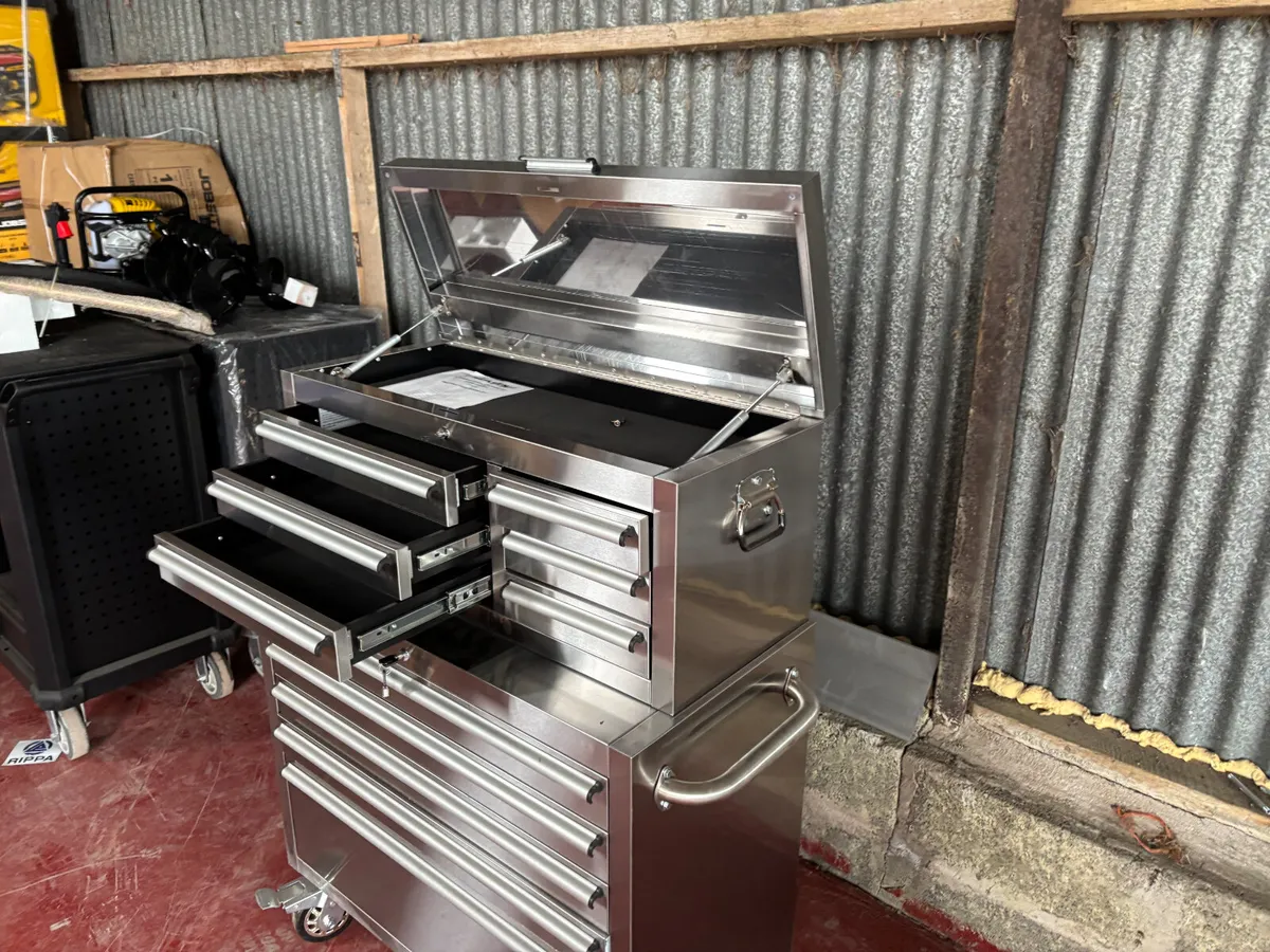XL Stainless Steel roller bearing Tool Station - Image 2