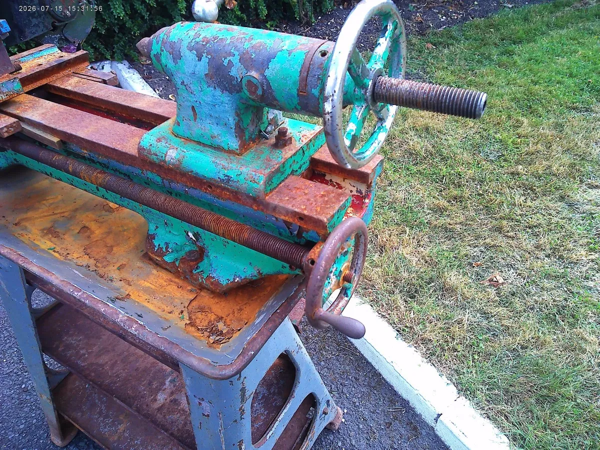 Lathe (for repair) - Image 4