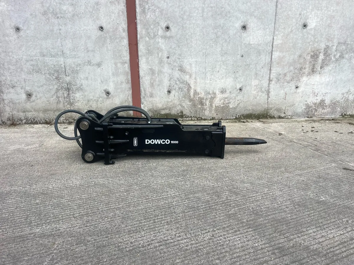 Dowco rock hammer for 13 ton digger - Image 2