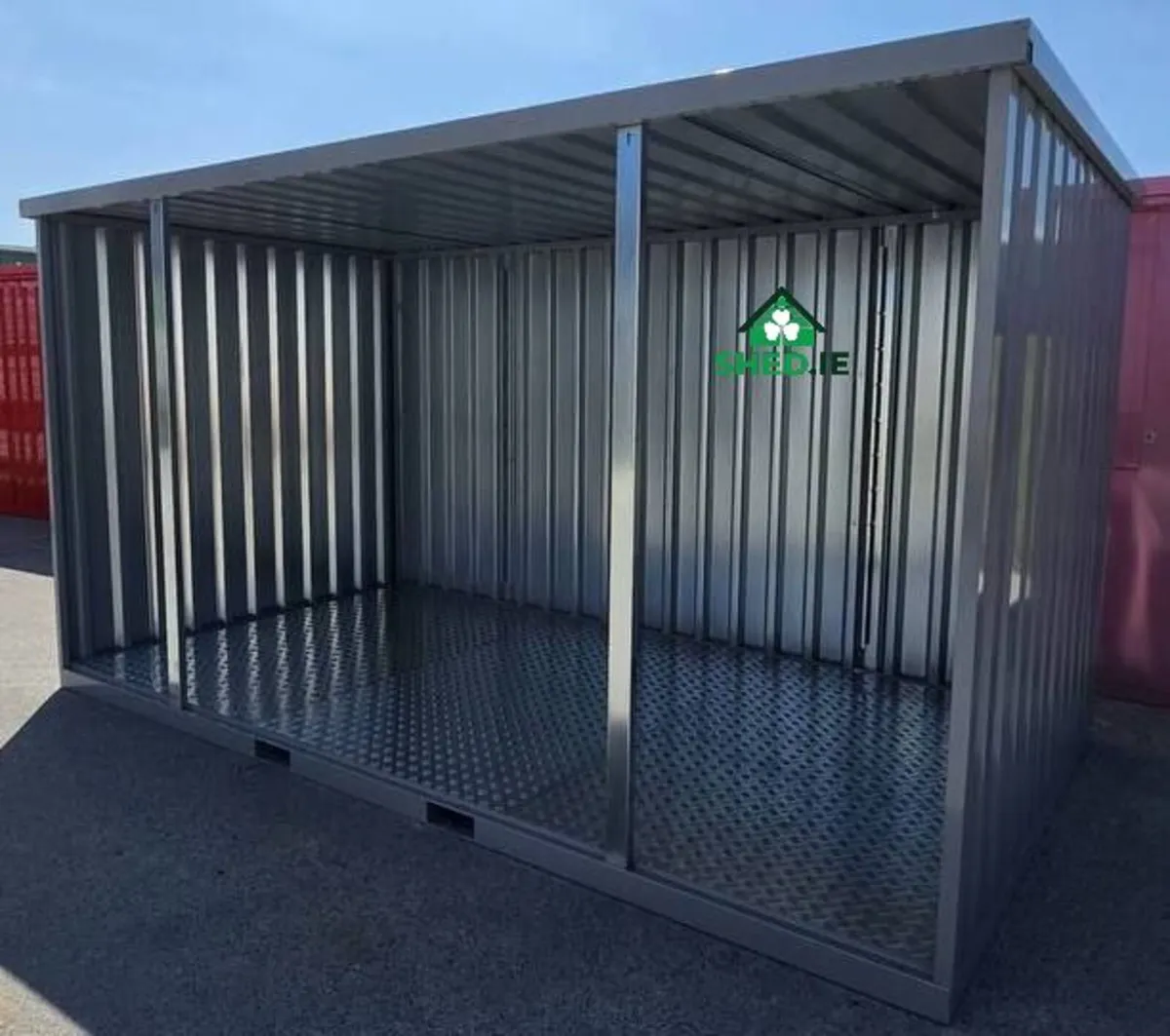Portable Bus Stop | Open Side Storage | Garage - Image 3