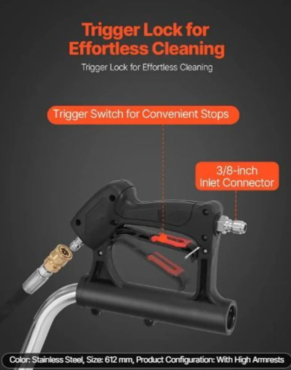 24" Pressure Washer Surface Cleaner - Image 2