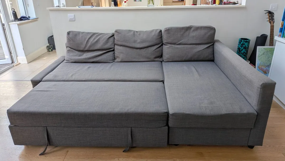 IKEA Friheten Corner Sofa Bed with Storage - Image 2