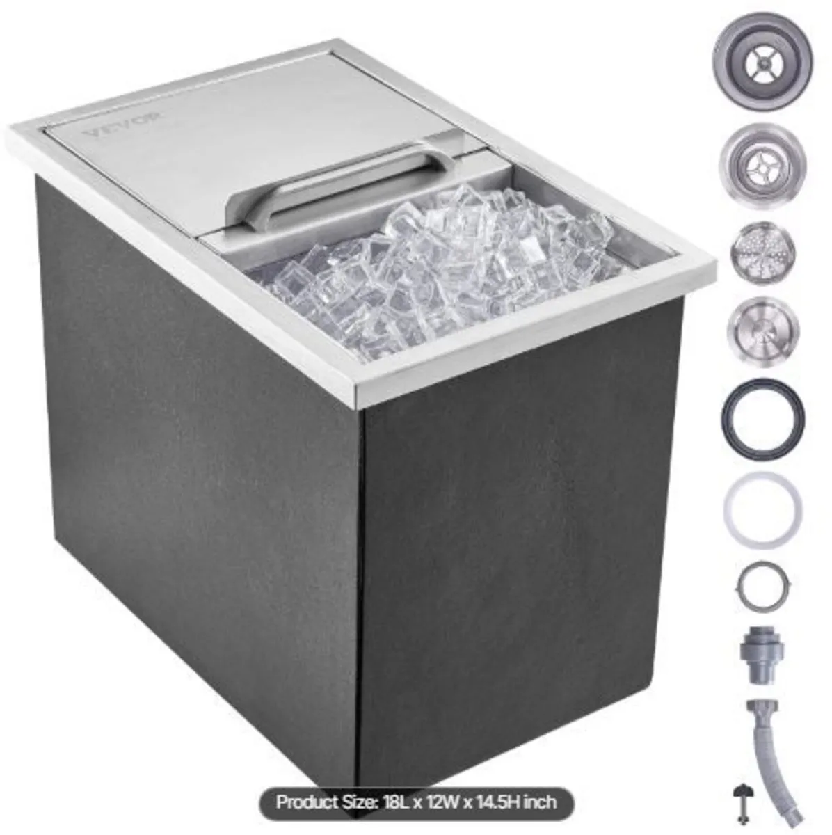Drop in Ice Chest, 46 cm L x 30.5 cm W x 36.8 cm - Image 2