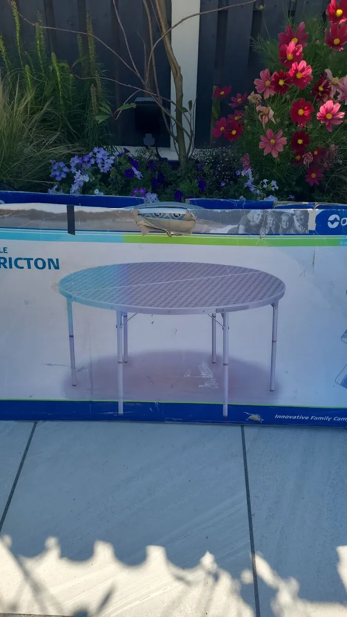 Outwell camping table