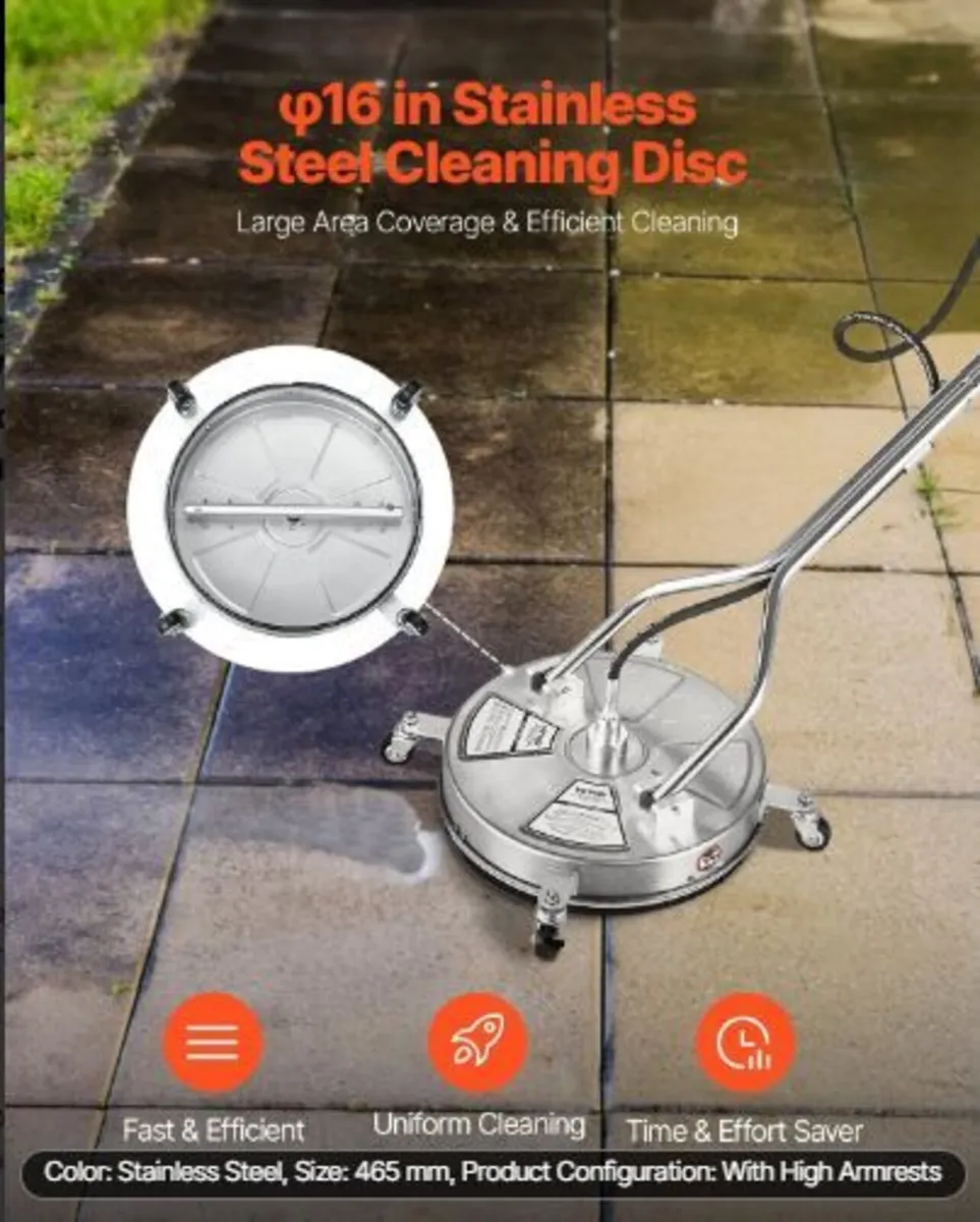 18" Pressure Washer Surface Cleaner - Image 4