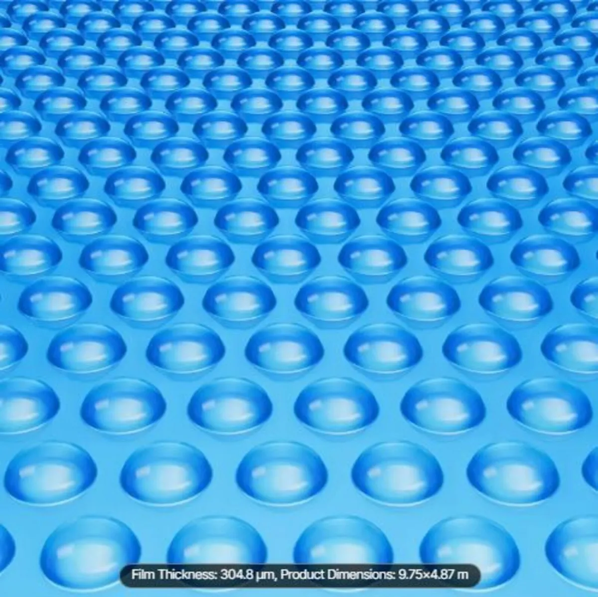 Solar Pool Cover, 32 x 16 ft Rectangle - Image 1