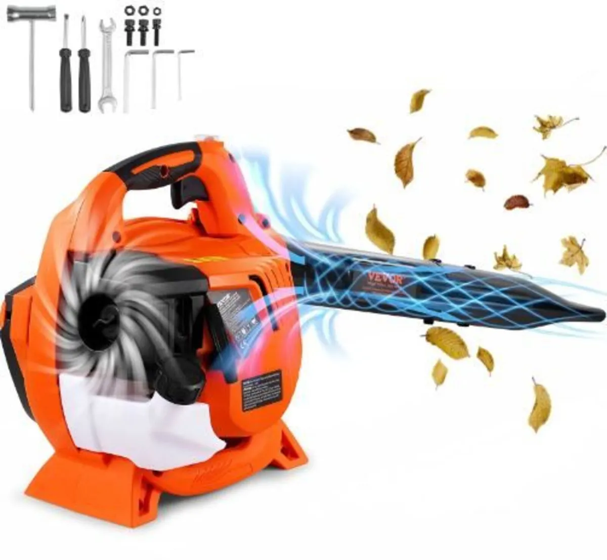 Gas Leaf Blower, 26CC 2-Cycle Handheld - Image 1