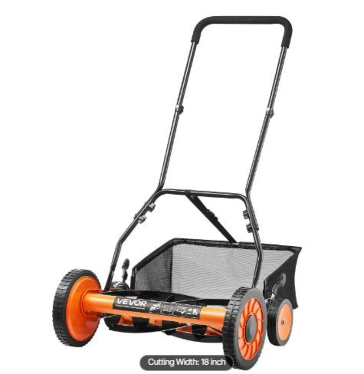 Push Reel Lawn Mower 45 cm, 5 Blades - Image 4