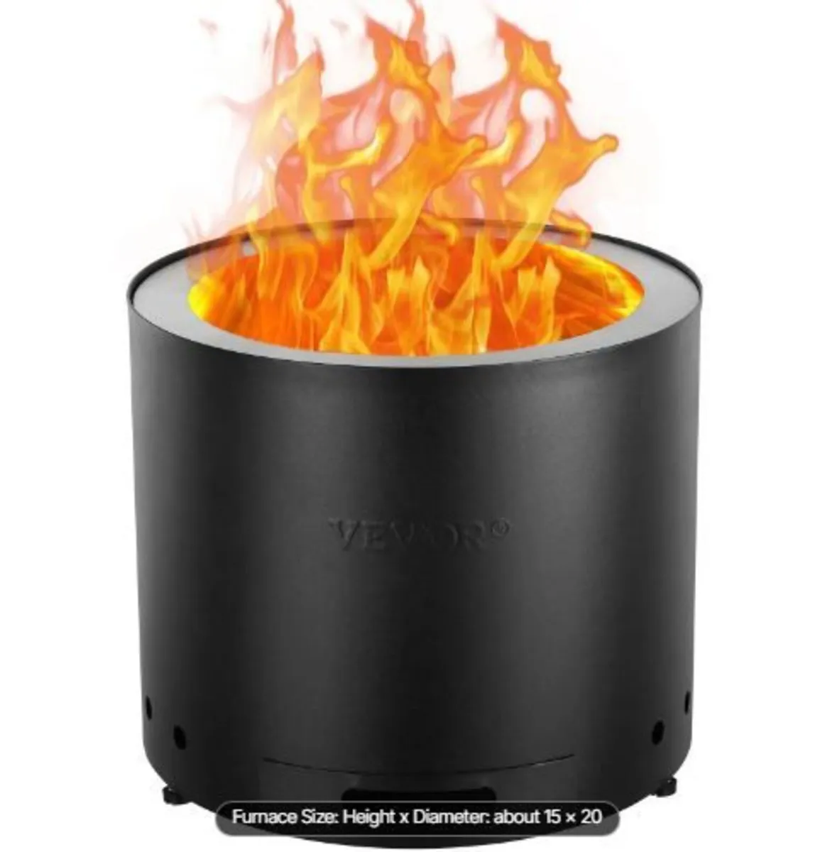 Smokeless Fire Pit Stove Bonfire 49 cm - Image 4