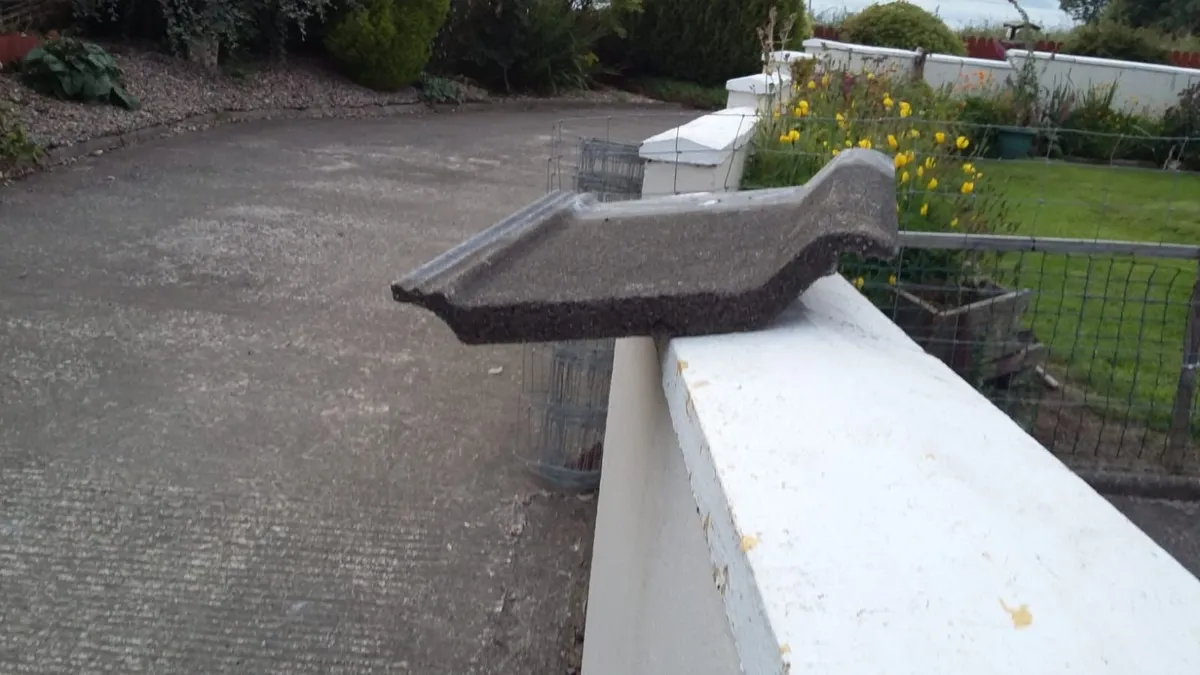 Bangor slates chimney pots floor ridge roof tiles - Image 2
