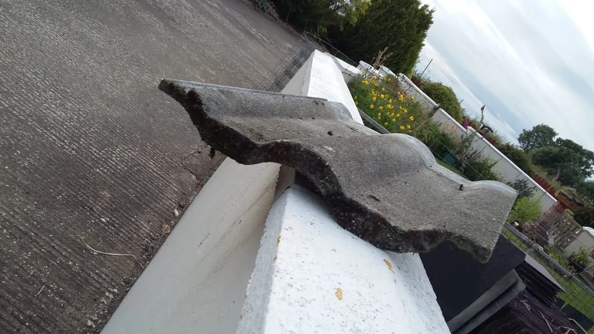 Bangor slates chimney pots floor ridge roof tiles - Image 4