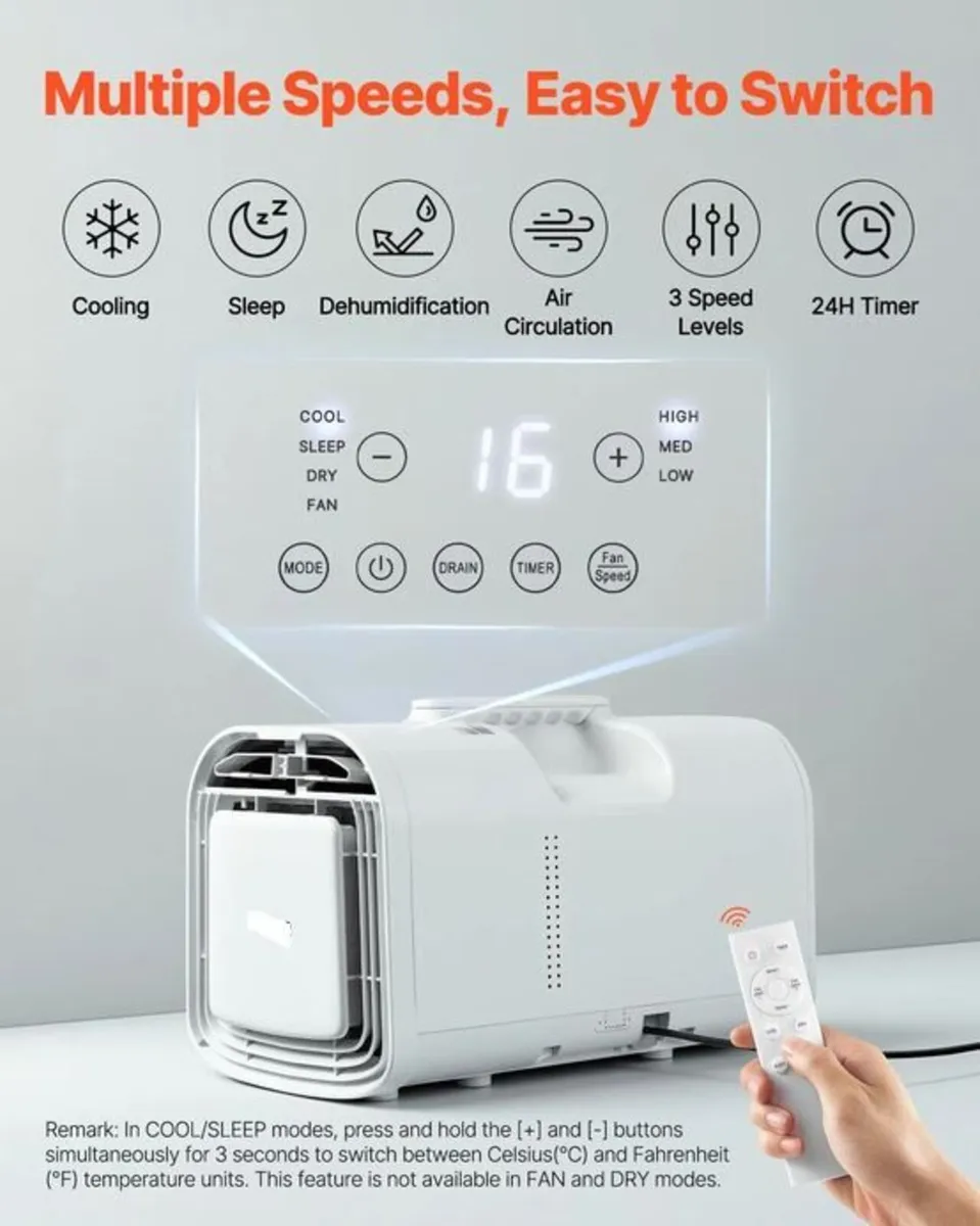 Portable Camping Air Conditioner, 3000 BTU - Image 4