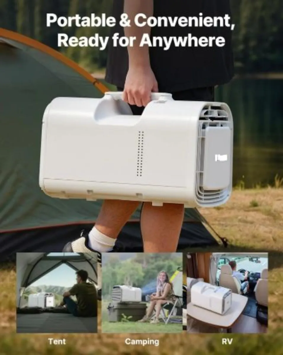 Portable Camping Air Conditioner, 3000 BTU Tent - Image 2