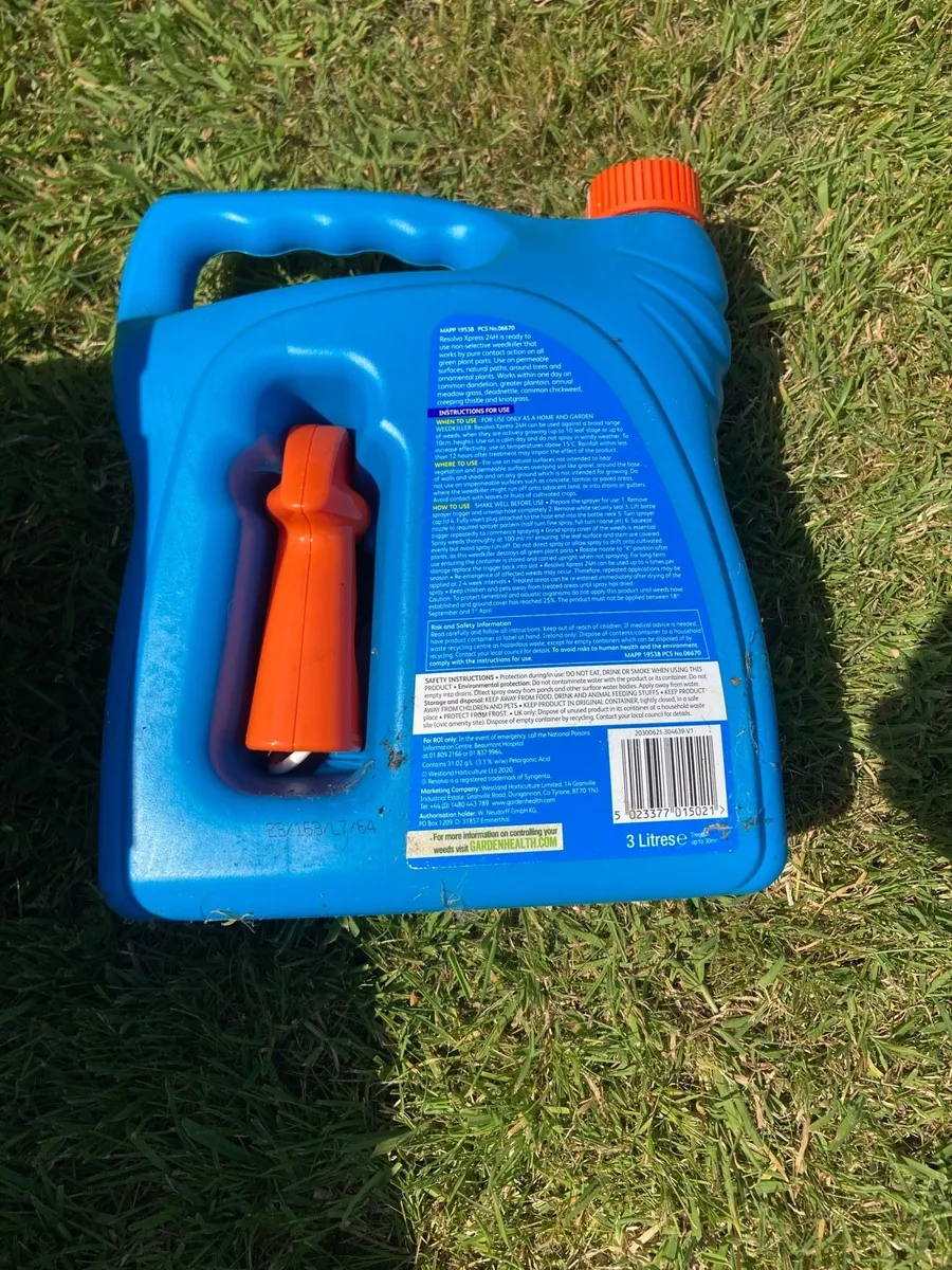 Resolva Weed Killer 3L - unused - Image 2