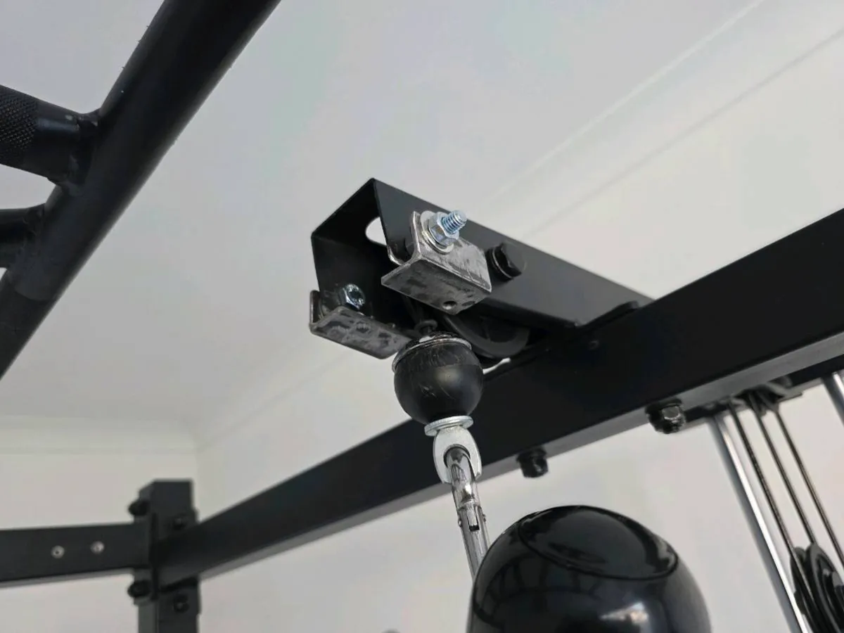 Heavy rack, Olympic bar, adjustable dumbells - Image 4