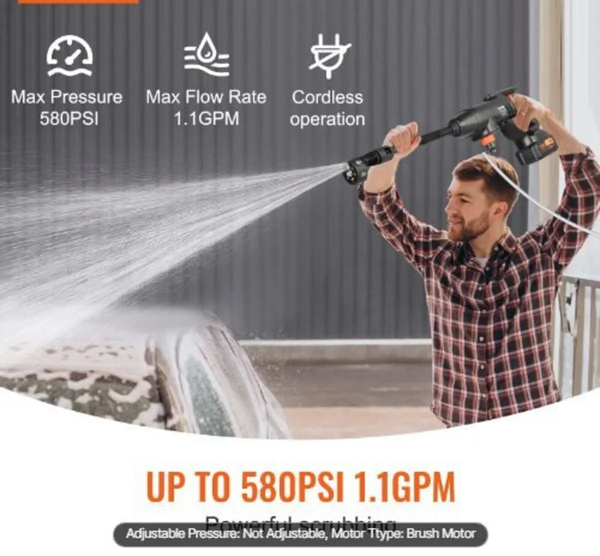 Cordless Pressure Washer - Image 2