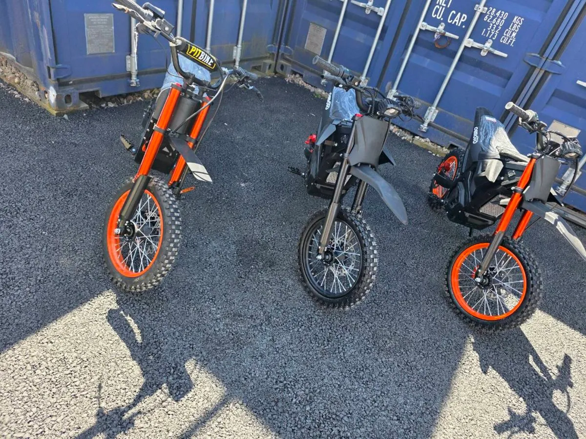 New Electric  Pitbike 48v 21ah 2000w - Image 2