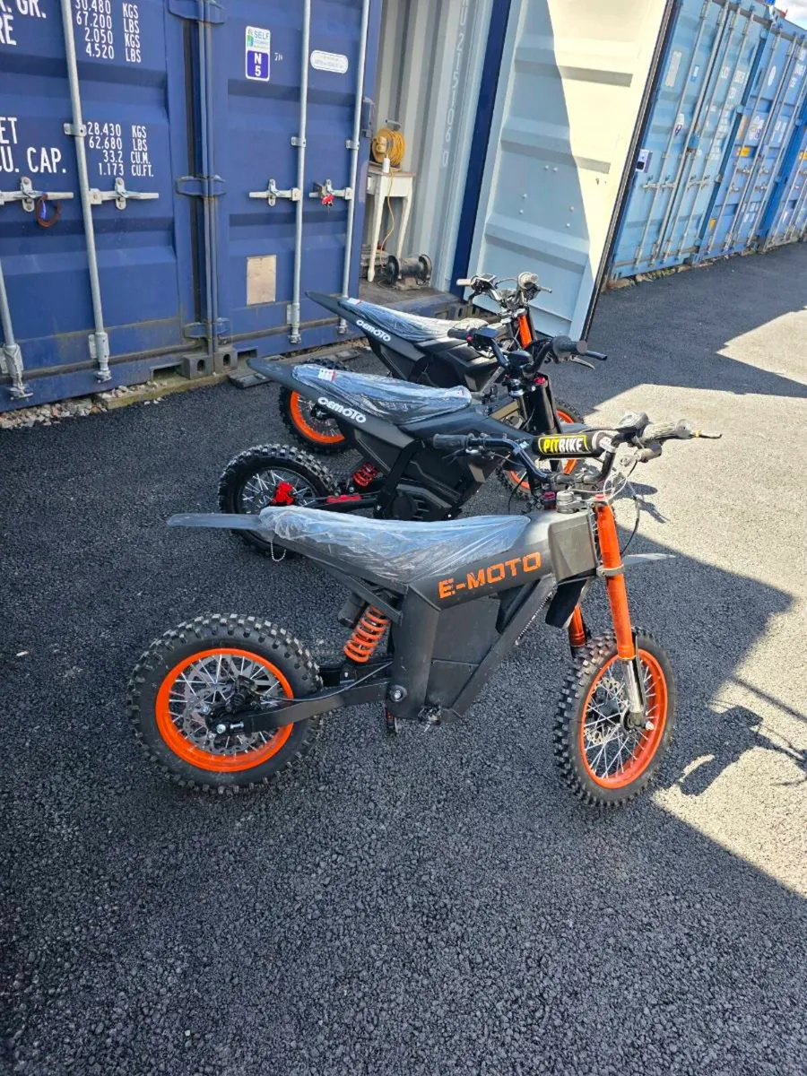 New Electric  Pitbike 48v 21ah 2000w - Image 3