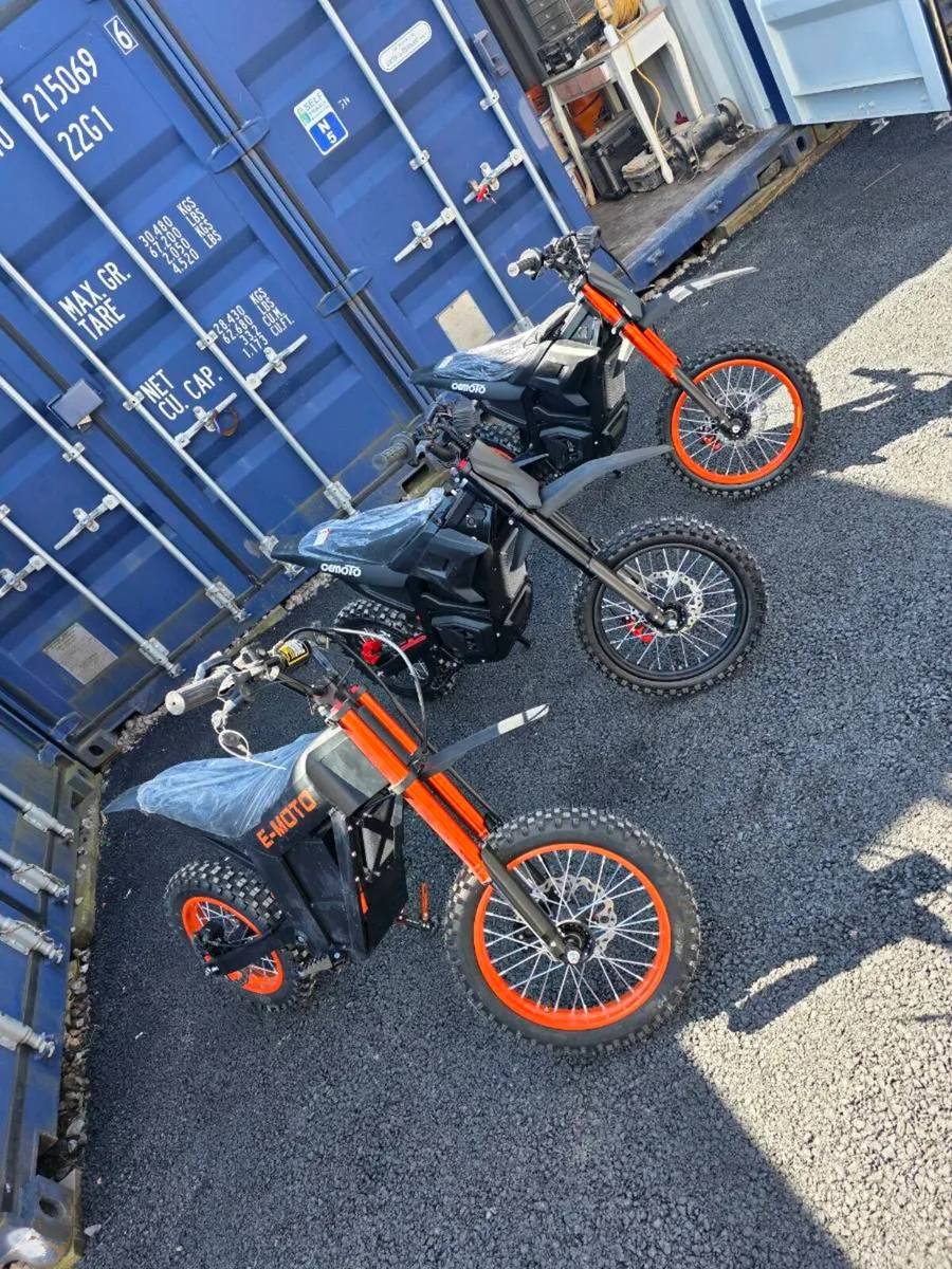 New Electric  Pitbike 48v 21ah 2000w - Image 4