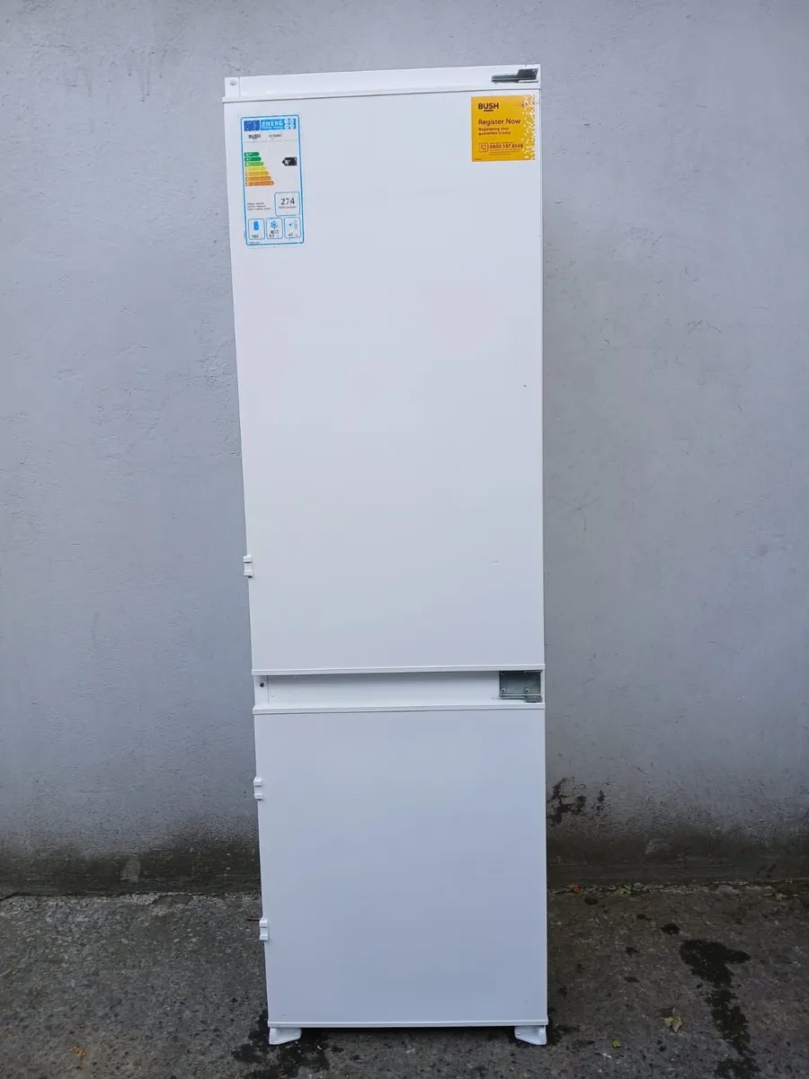 YEAR OLD INTEGRETED FRIDGE AND FREEZER - Image 1