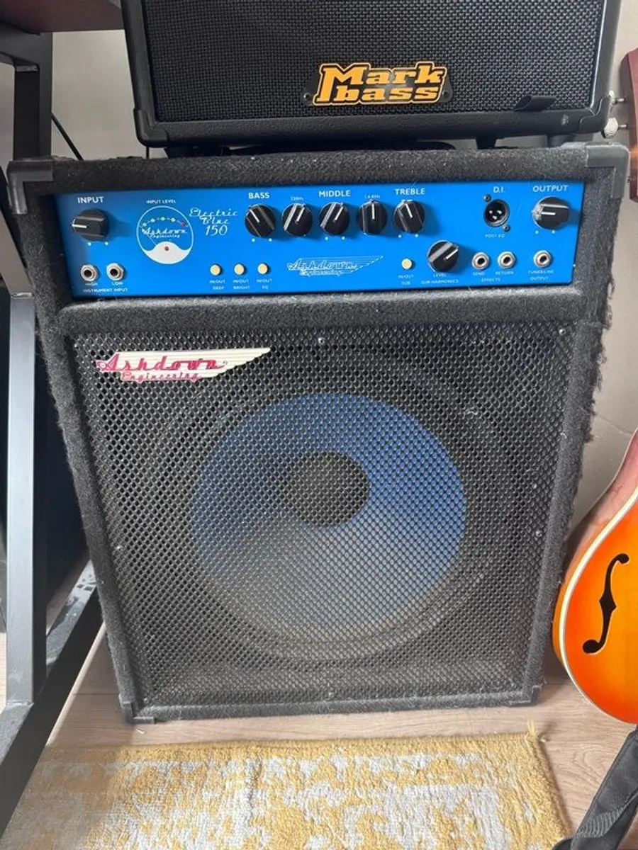 Ashdown Electric Blue 150 Bass Combo Amplifier (Early 2000s)