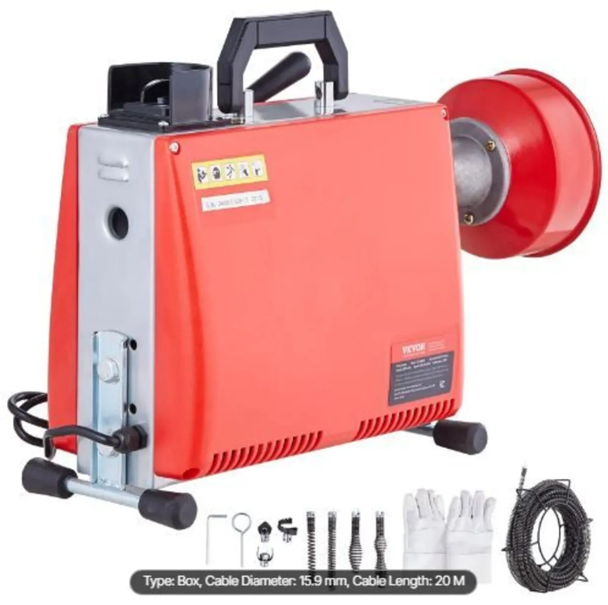 Drain Cleaner Machine 20m x 16mm 250W - Image 3