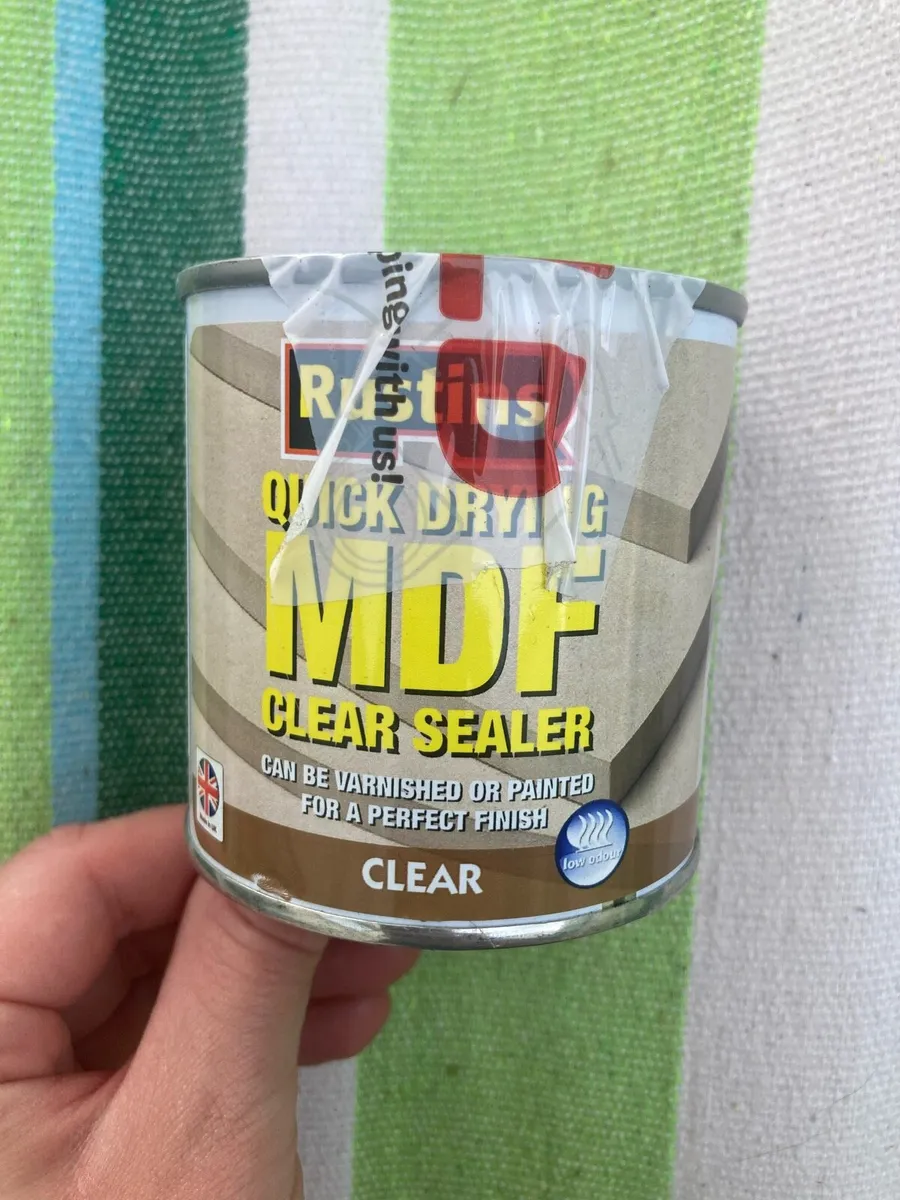 Rustins Quick drying MDF Clear Sealer - unopened - Image 1