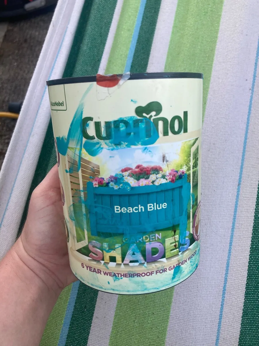Cuprinol - Beach Blue - Garden Shades - 1 litre - Image 1