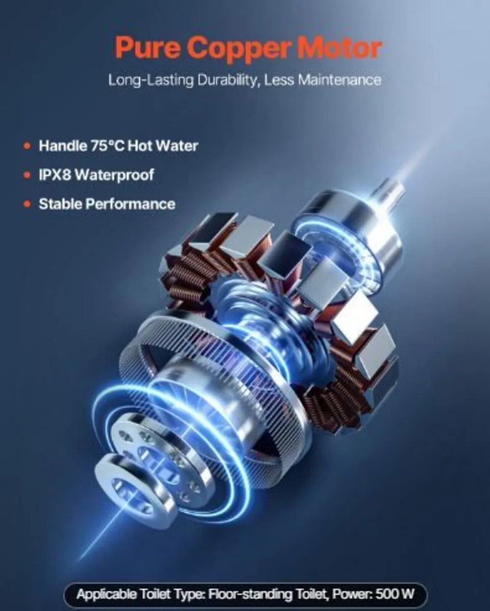 Macerator Pump, 500W - Image 4