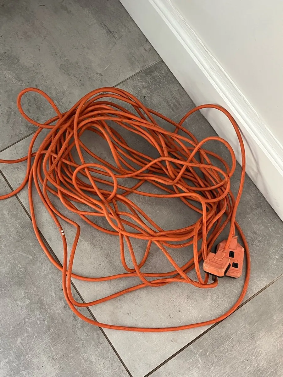 Heavy duty extra long 20m extension cable - Image 1