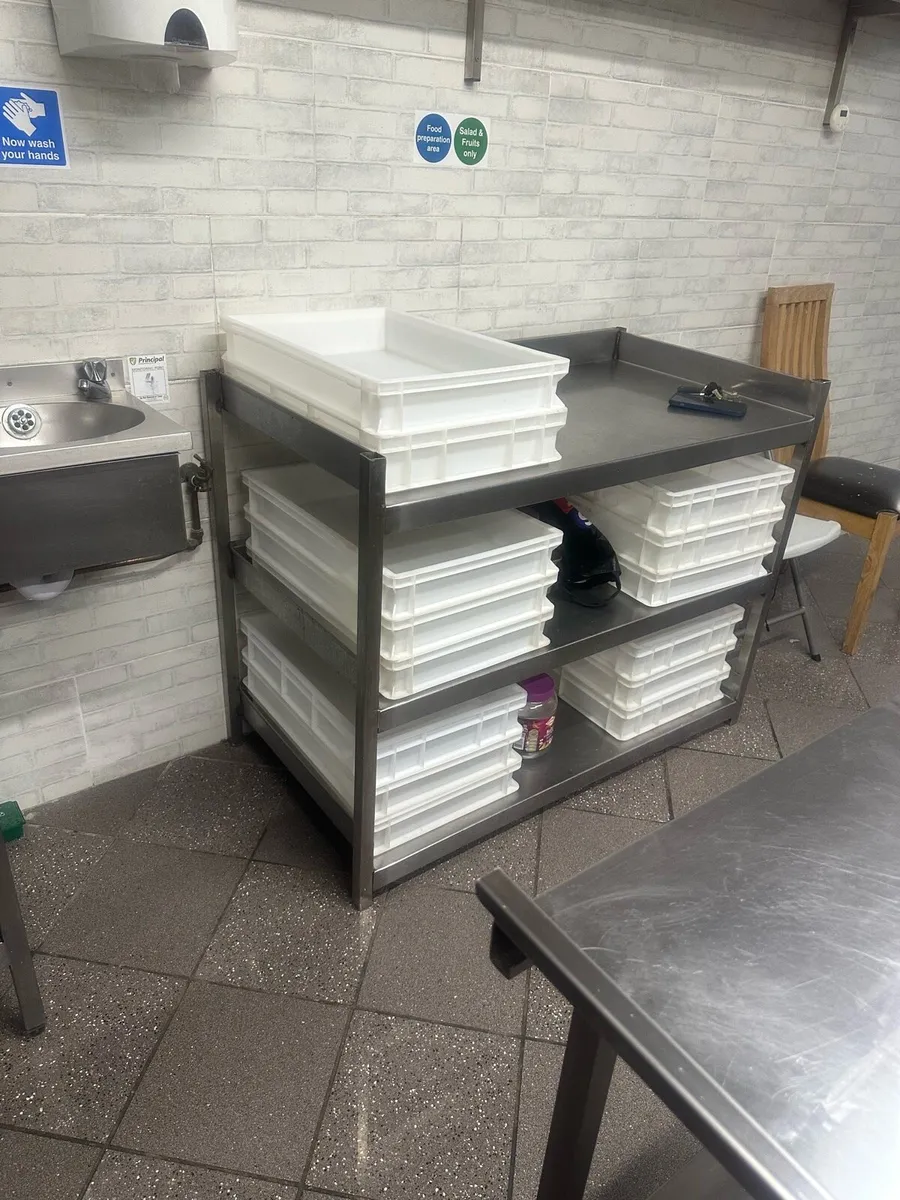Pizza oven,dough mixer, pizza trays, top fridge - Image 2