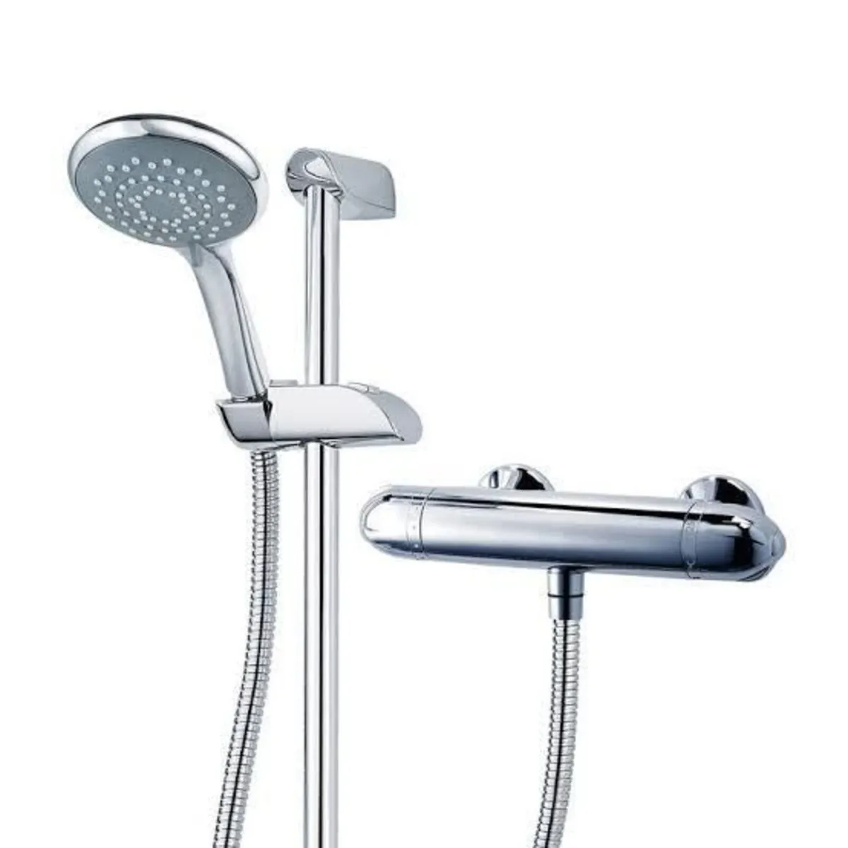 New Triton Unichrome Tyne Thermostatic Bar Mixer - Image 2