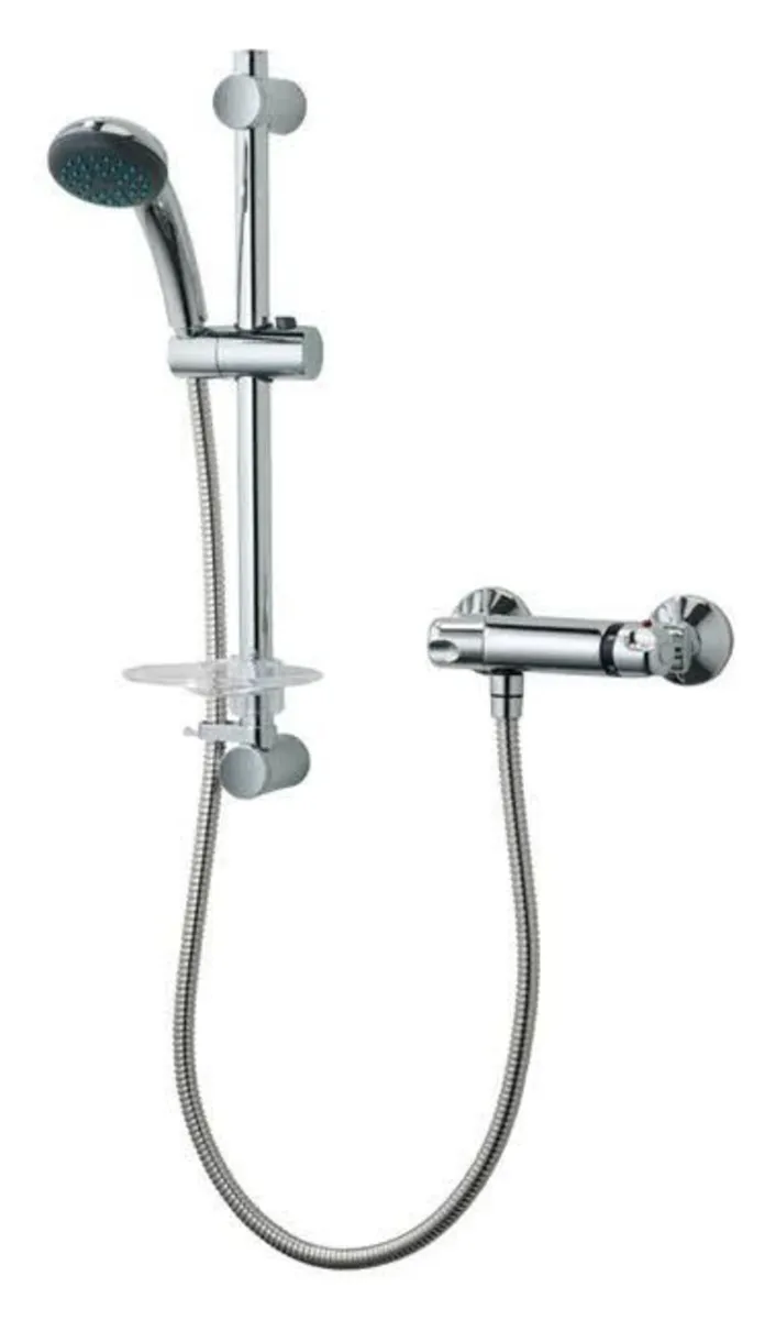 Triton Unichrome AireThermostatic Bar Mixer Shower - Image 2