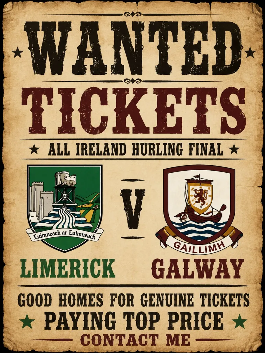 Looking for All Ireland hurling final tickets plz