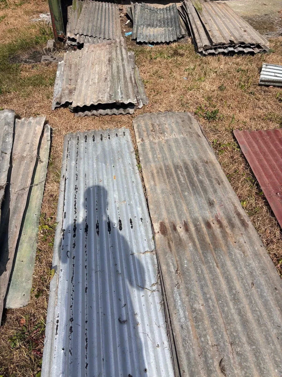 Galvanised Roofing Sheets - Mix of new and used - Image 2