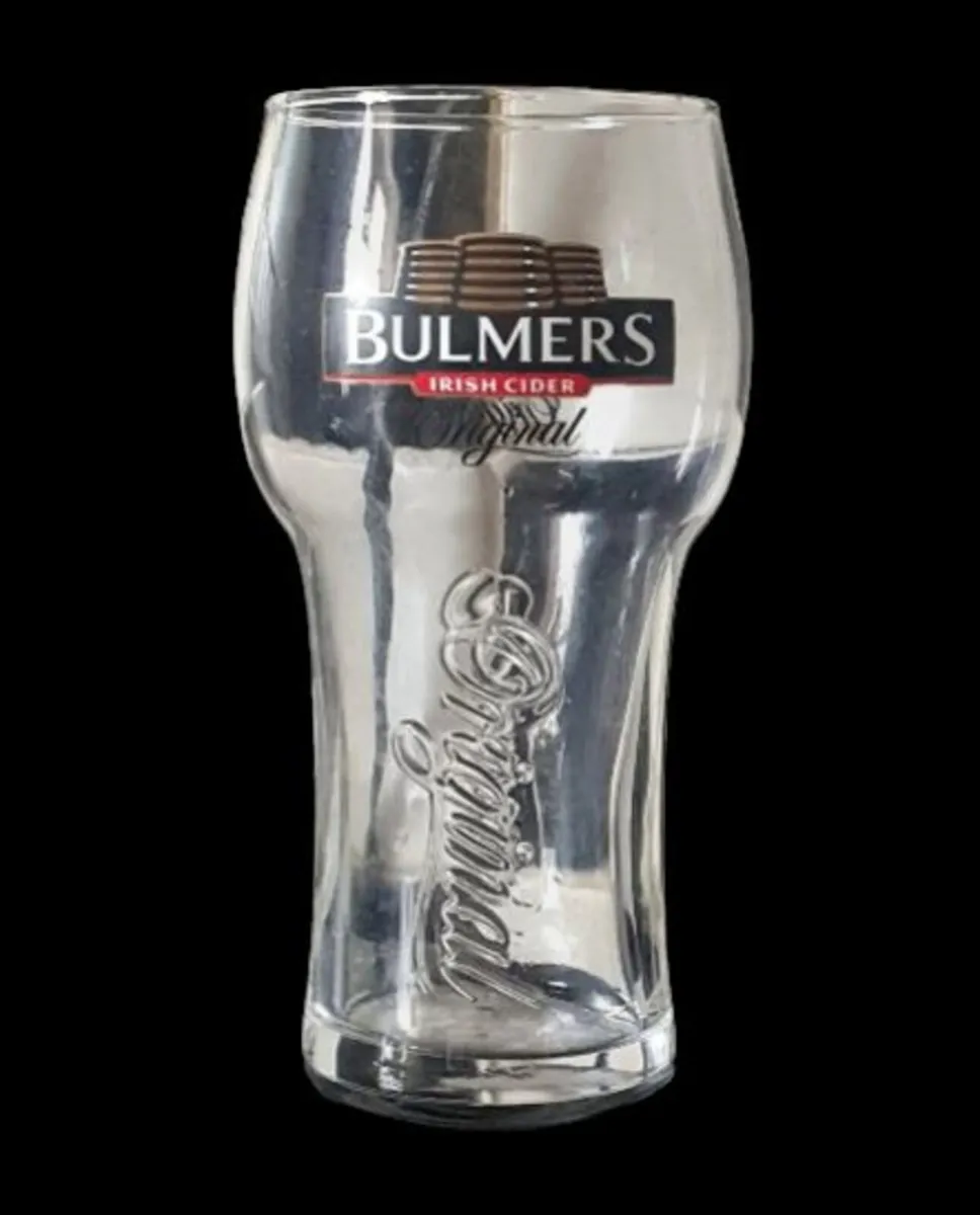 Pristine Vintage Bulmers Cider Pint Glass - Image 1