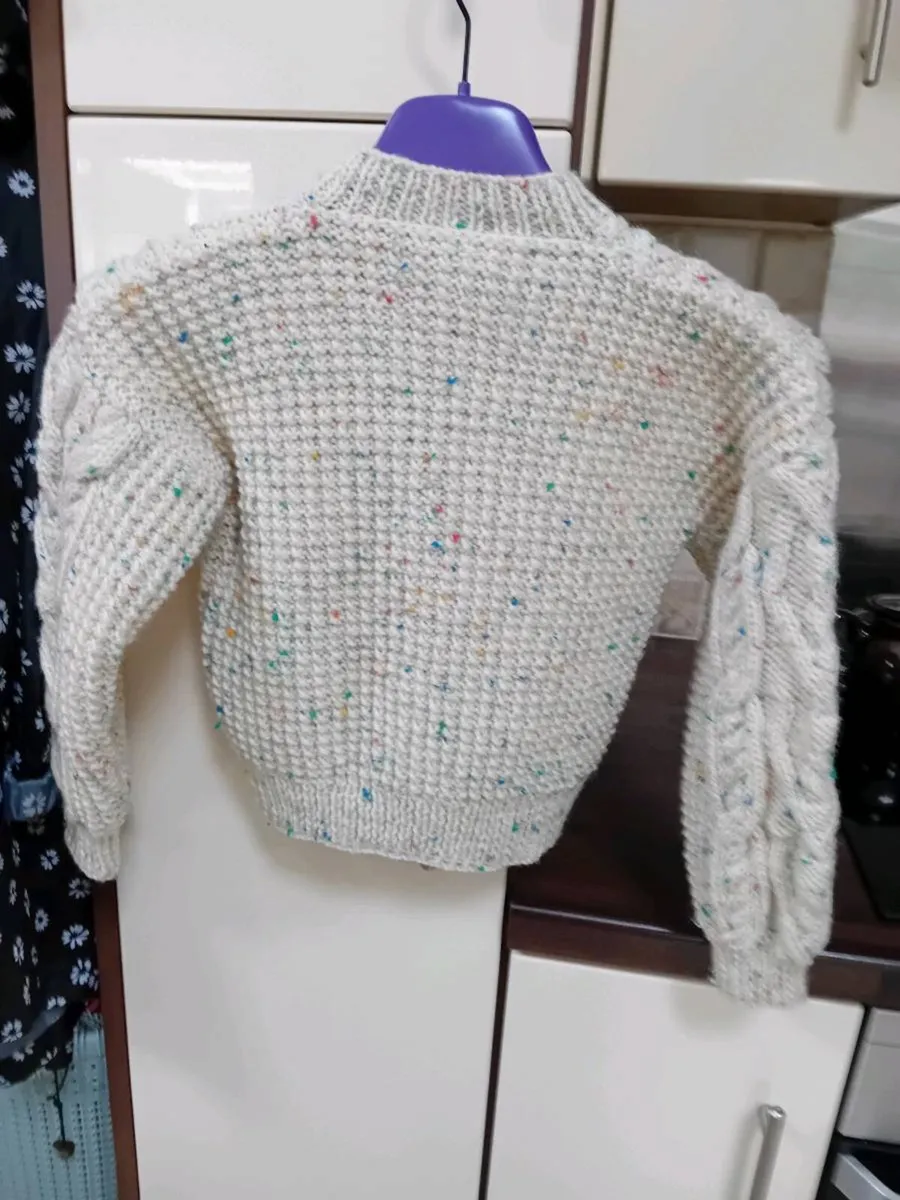 ARRAN CARDIGAN &  JUMPER BOTH NEW - Image 2