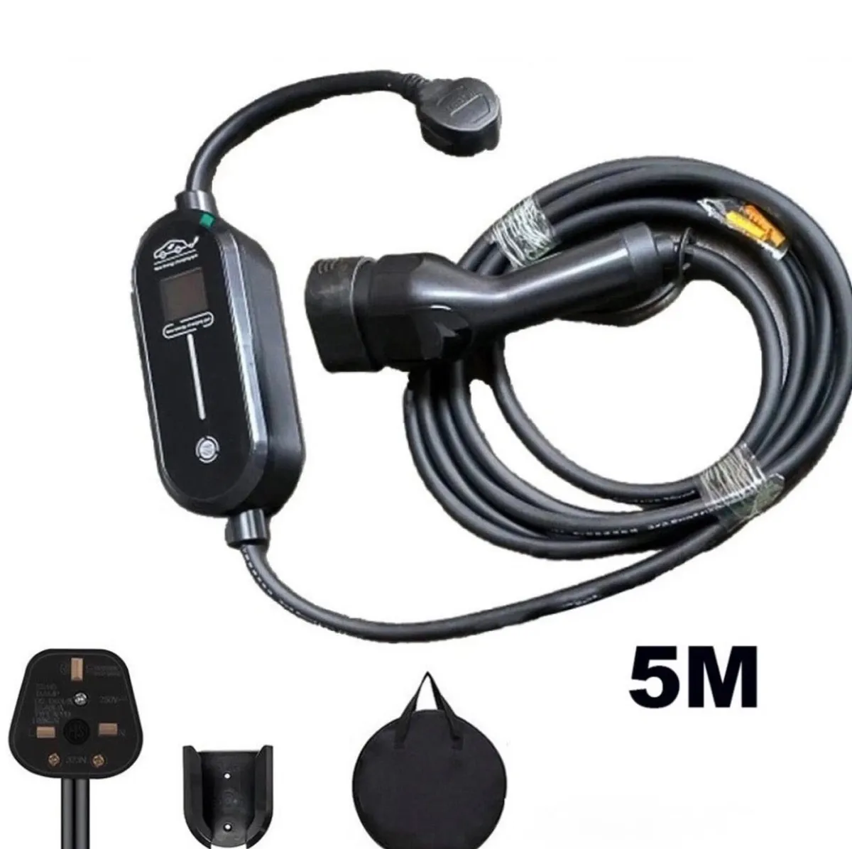 NEW Type 2 Granny Charger 3 pin Home 13v 5 Metre - Image 3