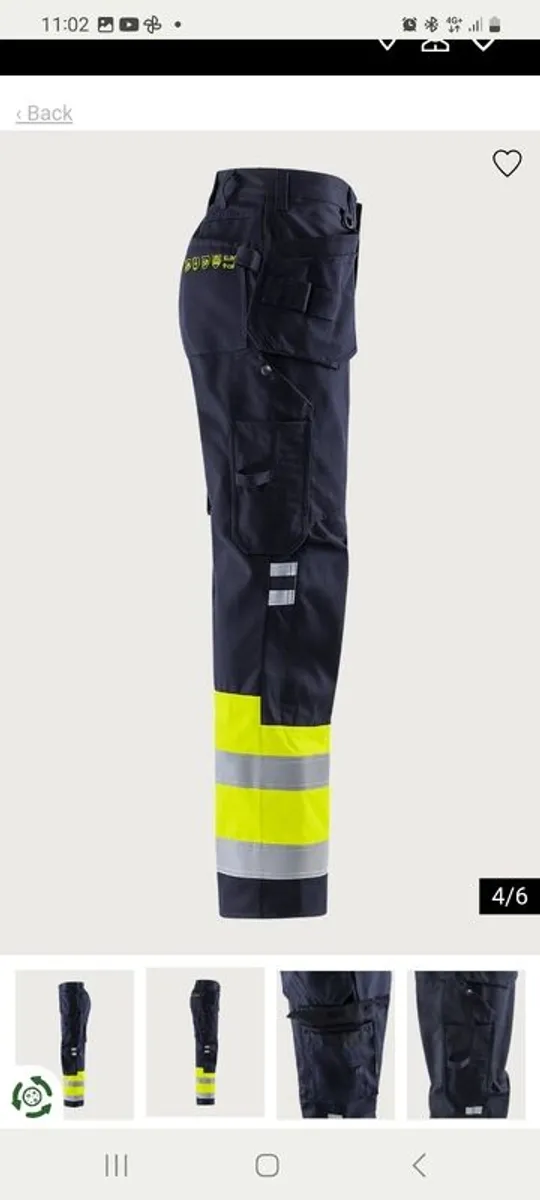 Work trousers FRISTAND for fitter, electrician, pl - Image 4