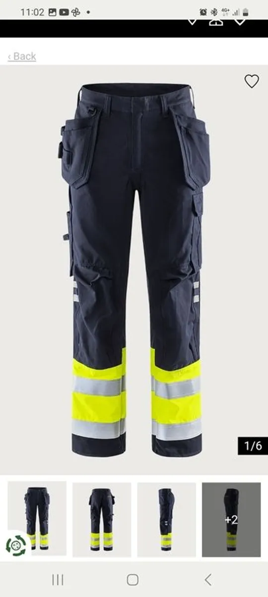 Work trousers FRISTAND for fitter, electrician, pl - Image 1