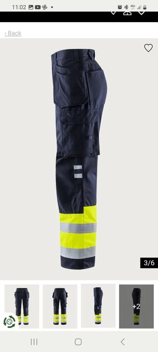 Work trousers FRISTAND for fitter, electrician, pl - Image 3