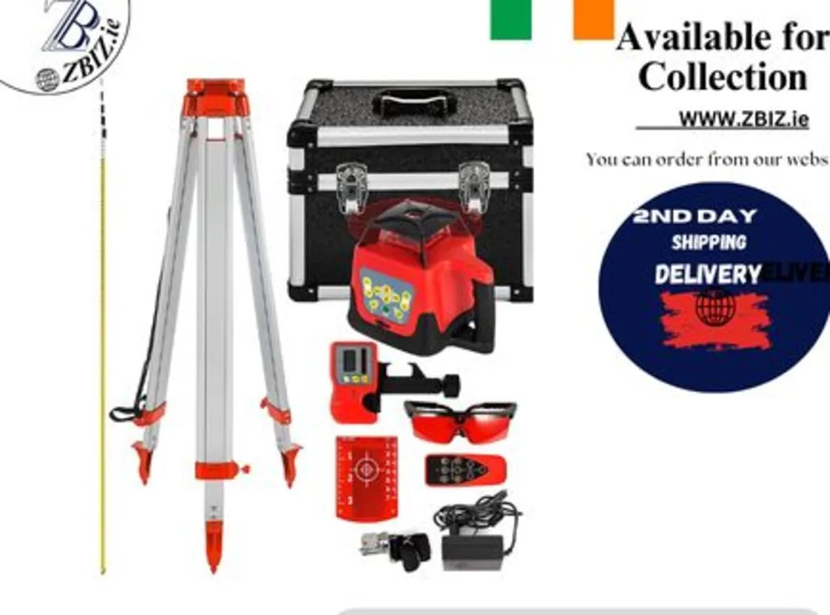 Professional Rotary Laser Max Working Range 500m - Image 1