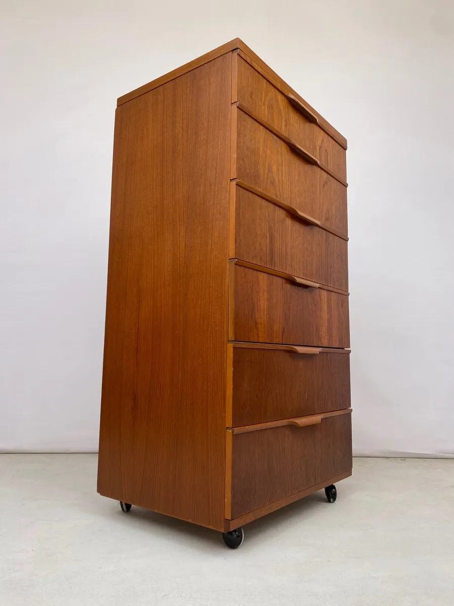 Mid Century Austinsuite Tallboy Chest of Drawers - Image 4