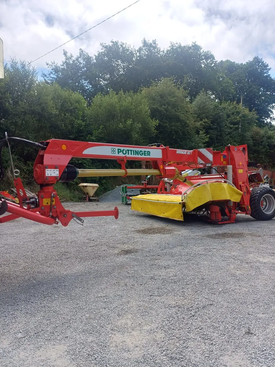 Pottinger 307T 10ft Trailed Mower - Image 1